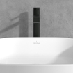 Villeroy & Boch Dawn ensemble de robinet à une poignée rehaussé - noir mat SW974142