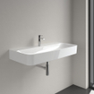 Villeroy & Boch Finion Lavabo 100x47cm avec 1 trou pour robinetterie ceramic+ avec trop plein caché blanc SW106496