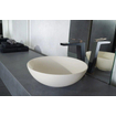 By Goof Waskom - opbouw - 38.5x13.8x38.5cm - Solid surface - Rond - Mat Beige SW1177022