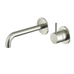 Hotbath Archie afbouwdeel inbouw wastafelmengkraan 18cm RVS SW1246200