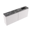 MONDIAZ TURE-DLUX meuble de toilettes 120 cm Cale. EDEN lavabo Lava position droite. Sans trou de robinet. SW1103723