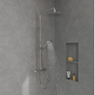 Villeroy & Boch Verve Showers Système de douche à trois fonctions pour montage mural - chrome SW974381