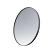 Saniclass Retro Line 2.0 Miroir rond 100x100cm cadre noir mat SW643426