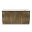 Mondiaz JOYA-DLUX 80cm toiletmeubel - kleur Dusk - Wastafel FAYE positie Rechts Zonder kraangat kleur Nata. SW1425902