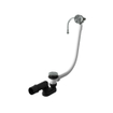 Hotbath Archie combinaison de remplissage de baignoire avec trop-plein IX inox SW230393