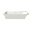 Xenz Aruba Ligbad - 180x80x48 - afvoer Midden - acryl - wit mat SW103117