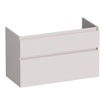 BRAUER Delight wastafelonderkast - 100x46x60cm - 2 softclose lades - greeploos - 1 sifon uitsparing - mat zand SW1199255