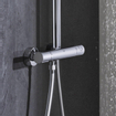 Grohe Euphoria XXL douchesysteem met douchekraan thermostatisch met Rainshower Cosmo 310 hoofddouche en handdouche chroom SW97585