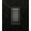 Hotbath &MORE Inbouwbox of inbouwnis - 30x15x10 - frameless + LED - Geborsteld gunmetal PVD SW1246526