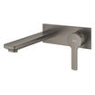 GROHE Lineare waterbesparende afbouwdeel inbouw wandkraan l-size met uitloop 20.7cm brushed hard graphite SW444192