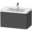 Duravit D-neo Meuble sous vasque 78.4x45.2x44cm 1 tiroir Graphite mat SW640674