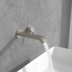 Villeroy & Boch Dawn ensemble de robinet à une poignée - Nickel brossé mat (inox) SW974312