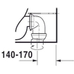 Duravit Starck 2 cuvette pour réservoir apparent vario avec fixation dissimulée sans réservoir blanc 0295871