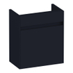 BRAUER Inspire meuble lave-mains - 40x45x22cm - porte à droite - sans poignée - noir mat SW1199104