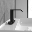 Villeroy & Boch Dawn Mitigeur de lavabo trois trous - noir mat SW974309