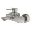 GROHE Lineare New Mitigeur bain mural avec inverseur et raccores supersteel SW97556