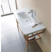 Lavabo Duravit Durastyle 100x48cm 1 trou de robinet avec trop-plein blanc SW54149