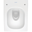 Duravit Viu WC suspendu sans rebord compact à chasse profonde 37x48cm avec fixation dissimulée blanc SW297127
