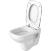 Duravit D-code Abattant WC 43.8x35.9x5cm avec softclose - Matière synthétique - blanc brillant 0315128