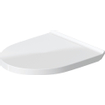 Duravit DuraStyle Basic WC-zitting 37.3x43x4.3cm Kunststof wit Glanzend SW242800