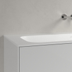 Villeroy & Boch Finion meubelwastafel 120x50 zonder kraangat zonder overloop stonewhite Ceramic+ stone white SW209391