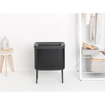 Brabantia Bo Hi Bac à linge - 60 litres - noir mat SW1407119