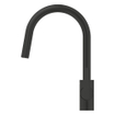 Grohe Get Mitigeur de cuisine - douchette extractible à double jet - noir mat SW1440562