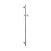 FortiFura Calvi Mitigeur baignoire - avec barre curseur - douchette stick - flexible en métal - Chrome SW997404