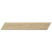 Terravito Elmare wand- en vloertegel - 7.5x45cm - 9mm - Rechthoek - Houtlook - Maple Chevron Mat SW536606
