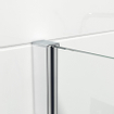 Saniclass Bellini Inloopdouche - 120x200cm - veiligheidsglas - band mat glas - anti kalk - chroom SW238195
