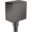 Hansgrohe Raindance Select Ensemble de douche - pomme de douche - douchette - flexible de douche - thermostat - élément encastré - coude mural - support de douche - chrome noir SW1208561