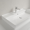 Villeroy & Boch Collaro lavabo pour meuble - dessous rectifié 80x47cm - avec trop-plein 1 trou de robinet blanc SW358317