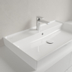 Villeroy & Boch Collaro Lavabo pour meuble face inférieure meulée 80x47cm 1 trou de robinet avec trop-plein Blanc SW358317