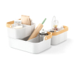 Umbra Bellwood Organisateur de salle de bains - 35x26x13cm - blanc/naturel SW857276