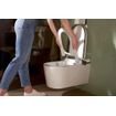 Hansgrohe Lavapura WC douche - 37.5x59.5x40cm - sans bride - extraction des odeurs - séchage à air chaud - douchette intime - fermeture amortie - blanc brillant SW1413638