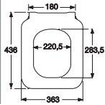 Villeroy & Boch Venticello closetzitting - slimseat (wrapover) - softclose - quick release - wit 1025172