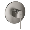 Grohe Plus Mitigeur thermostatique encastré - 1 bouton - sans inverseur - brushed hard graphite SW523594