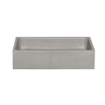 Ideavit Sol vasque à poser - 41,5x28cm - rectangulaire - béton SW799402
