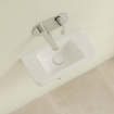 Villeroy & Boch O.novo lave-mains 50x25cm - sans trou de robinet avec trop-plein ceramic+ blanc SW448497