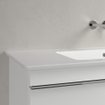 Villeroy & Boch Venticello Lavabo pour meuble - cuve à droite sans trou de robinet - 100x50cm - trop-plein - céramique - blanc 1025137