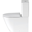 Duravit D-Neo WC au sol 37x65x40cm Blanc brillant SW640425