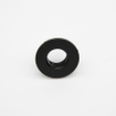 Fortifura Calvi luxe anneau de trop-plein - 3cm - adapté pour lavabos - noir mat SW773490