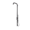 Fortifura Outdoor Original Buitendouche - RVS 316 - handdouche - wandmodel - Geborsteld Gunmetal PVD TWEEDEKANS OUT14586