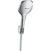 Hansgrohe Set Porter'S 1,60m/Raindance Select E 120 blanc/chromé 0605447