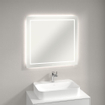 Villeroy & Boch Finion spiegel met 2x LED verlichting 80x75cm SW106698