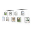 Umbra Exhibit cadre photo 223x4x77cm set de 9 Fer Noir SW719931