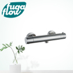 FugaFlow Eccelente Sobrado Mitigeur thermostatique douche à poser Inox brossé PVD SW1123333