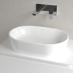 Villeroy & boch architectura lavabo 60x40x15,5cm ovale avec trou de trop-plein blanc alpin gloss ceramic+ SW762341