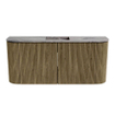 Mondiaz JOYA-DLUX 93.2cm toiletmeubel - ronding links en rechts kleur Dusk - Wastafel FAYE positie Midden 1 kraangat kleur Sombra. SW1426188