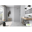 Cifre Ceramica carrelage mural - 5x60cm - Rectangulaire - 9mm - rectifié - Aspect béton - Glaciar SW159301